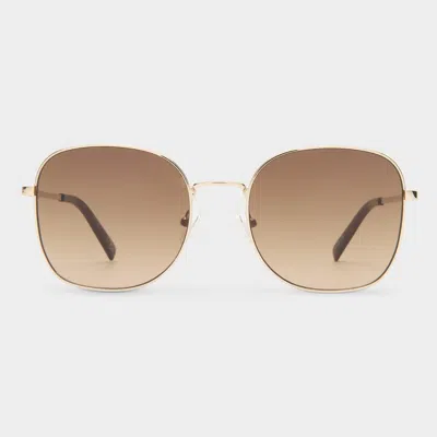 Le Specs Metamorphosis In Gold Brown Grad