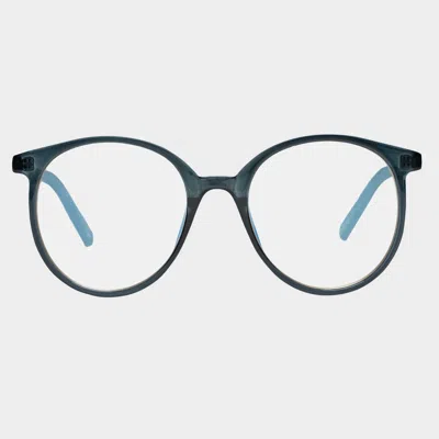 Le Specs Momento In Blue Light Ink Glasses