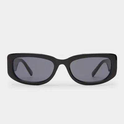 Le Specs Black Monopoly Sunglasses