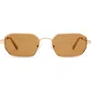 Le Specs Mythic 57mm Square Sunglasses In Purple
