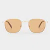 Le Specs Neptune Deux In Gold