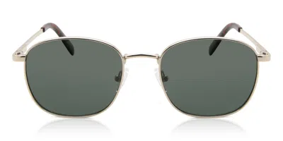 Le Specs Neptune Deux Polarized Lsp2002166 Men's Sunglasses Gold Size 52