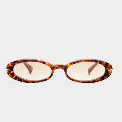 Le Specs Numero Doce In Brown