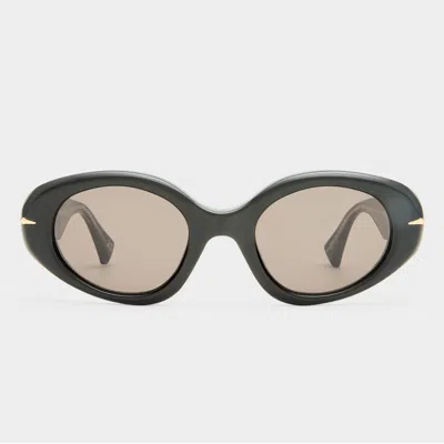 Le Specs Numero Dos In Obsidian Black Smoke Mono