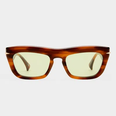 Le Specs Numero Nueve In Brown