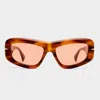 Le Specs Numero Ocho In Brown
