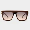 Le Specs Offside + In Brown