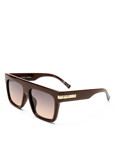 LE SPECS OFFSIDE SHIELD SUNGLASSES, 57MM