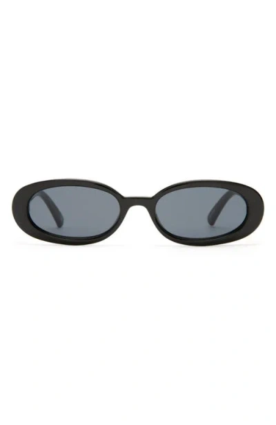 LE SPECS LE SPECS OUTTA LOVE 51MM OVAL SUNGLASSES