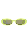 Le Specs Outta Love 51mm Oval Sunglasses In Multi