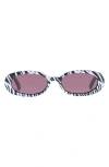 LE SPECS LE SPECS OUTTA LOVE 51MM OVAL SUNGLASSES