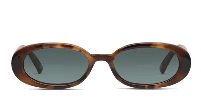 Le Specs Outta Love Brown,tortoise