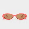 Le Specs Outta Love In Electric Orange