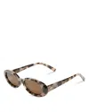 Le Specs Outta Love Oval Sunglasses, 51mm In Multi