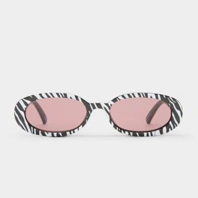 Le Specs Outta Love In White Tiger