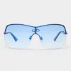 Le Specs Parallel Universe Ltd Edt In Blue Chrome