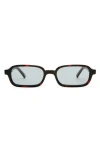 Le Specs Pilferer 53mm Rectangular Sunglasses In Black