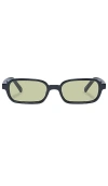 Le Specs Pilferer In Black & Olive Mono