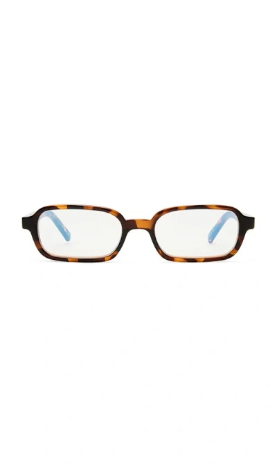 Le Specs Pilferer Blue Light Eyeglasses In Multi