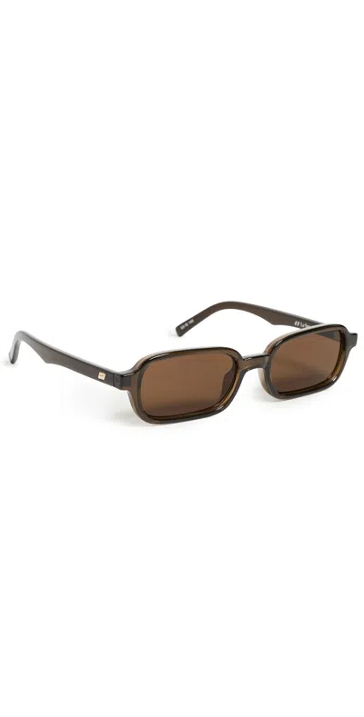 Le Specs Pilferer Sunglasses Cocoa