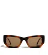 Le Specs Brown Beachcomber Sunglasses In Brown