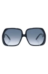 LE SPECS LE SPECS POLYDISCO 59MM SQUARE SUNGLASSES