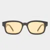 Le Specs Recarmito In Black Mustard Mono