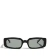 Le Specs Rectangular Dynamite Sunglasses In Black