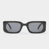 Le Specs Rippled Rebel In Black