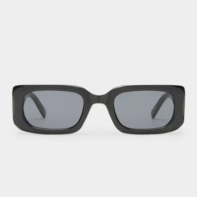 Le Specs Rippled Rebel In Black