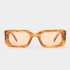 Le Specs Rippled Rebel In Woodstripe