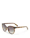 Le Specs Round Sunglasses, 54mm In Tortoise