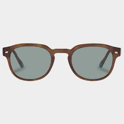 Le Specs Rudimentary 51 In Brown