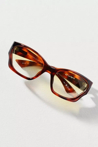 Le Specs Salacious Cat Eye Sunglasses In Brown