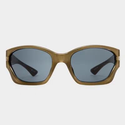Le Specs Salacious In Olive Pearl