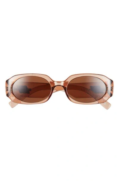 Le Specs Shebang 52mm Octagonal Sunglasses