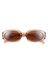 Le Specs Shebang 52mm Octagonal Sunglasses