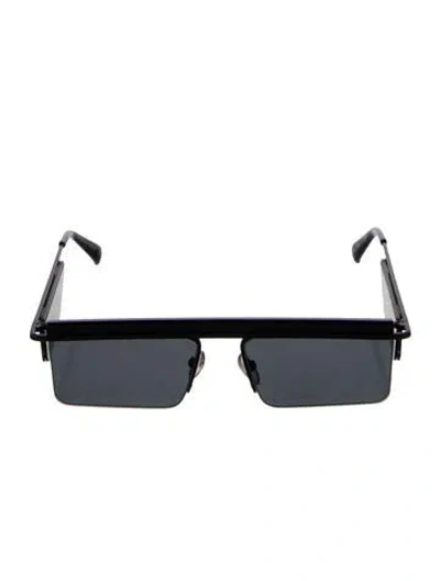 Pre-owned Le Specs Square Tinted Sunglasses In Black