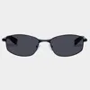 Le Specs Star Beam In Matte Black Smoke Mono