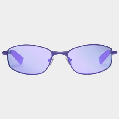 Le Specs Star Beam In Matte Violet