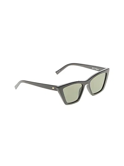 Pre-owned Le Specs Sunglasses In Black