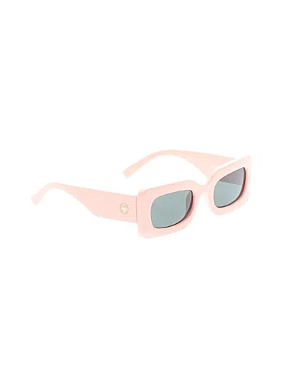 Pre-owned Le Specs Sunglasses In Pink