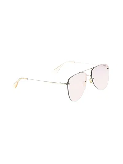 Pre-owned Le Specs Sunglasses In Silver