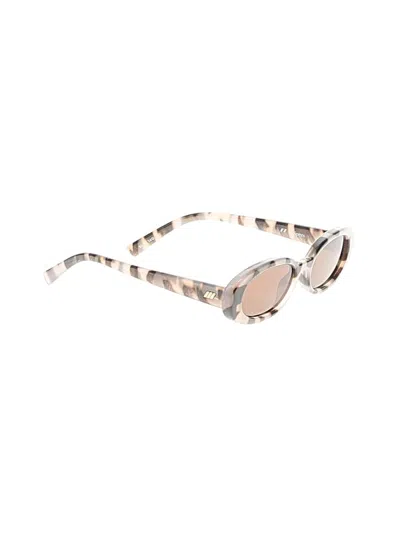 Pre-owned Le Specs Sunglasses In Tan
