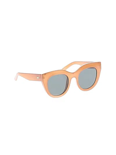 Pre-owned Le Specs Sunglasses In Tan