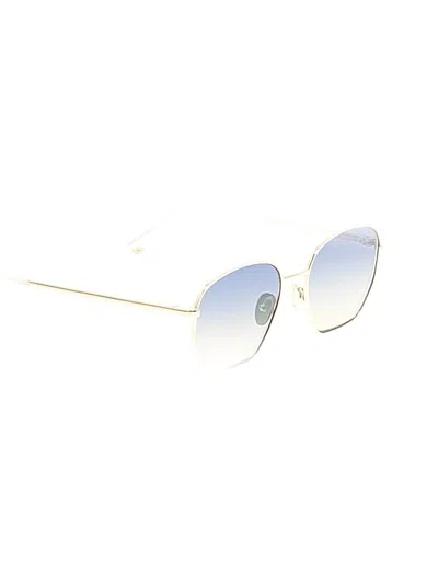 Pre-owned Le Specs Sunglasses In White