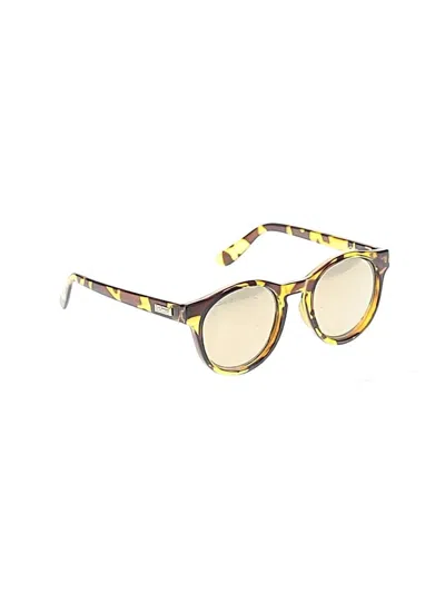 Pre-owned Le Specs Sunglasses In Yellow