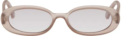 Le Specs Taupe Outta Love Sunglasses In Lsp2452409