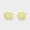 Le Specs Teen Spirit Deux Sunglasses In Clear
