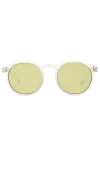 Le Specs Teen Spirit Deux Sunglasses In 清除
